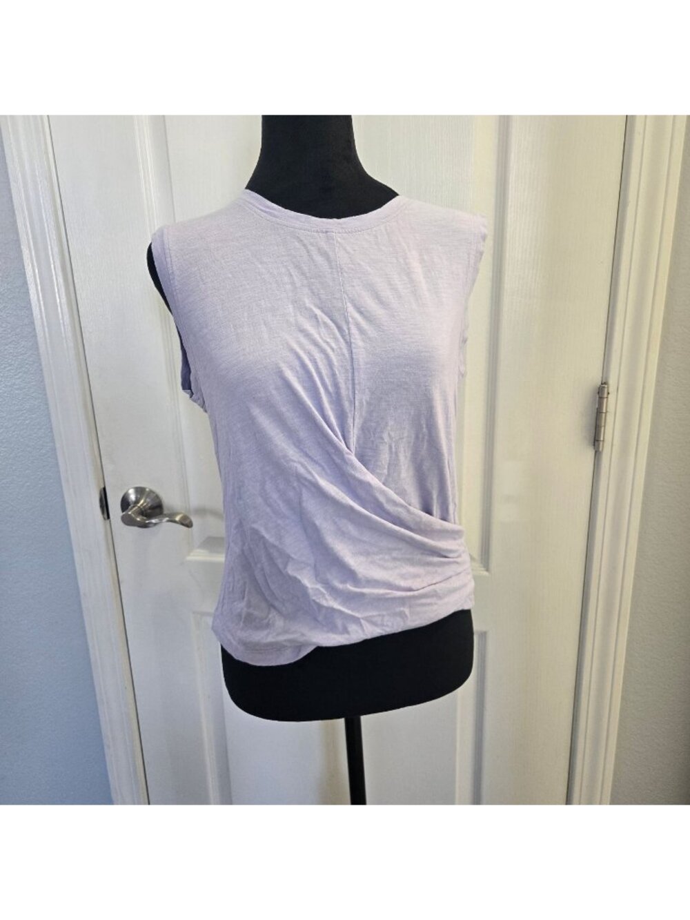 Sanctuary Draped Tank Top, Purple Womens Sz S (26-0182)